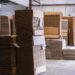 Flattened Stacked Boxes