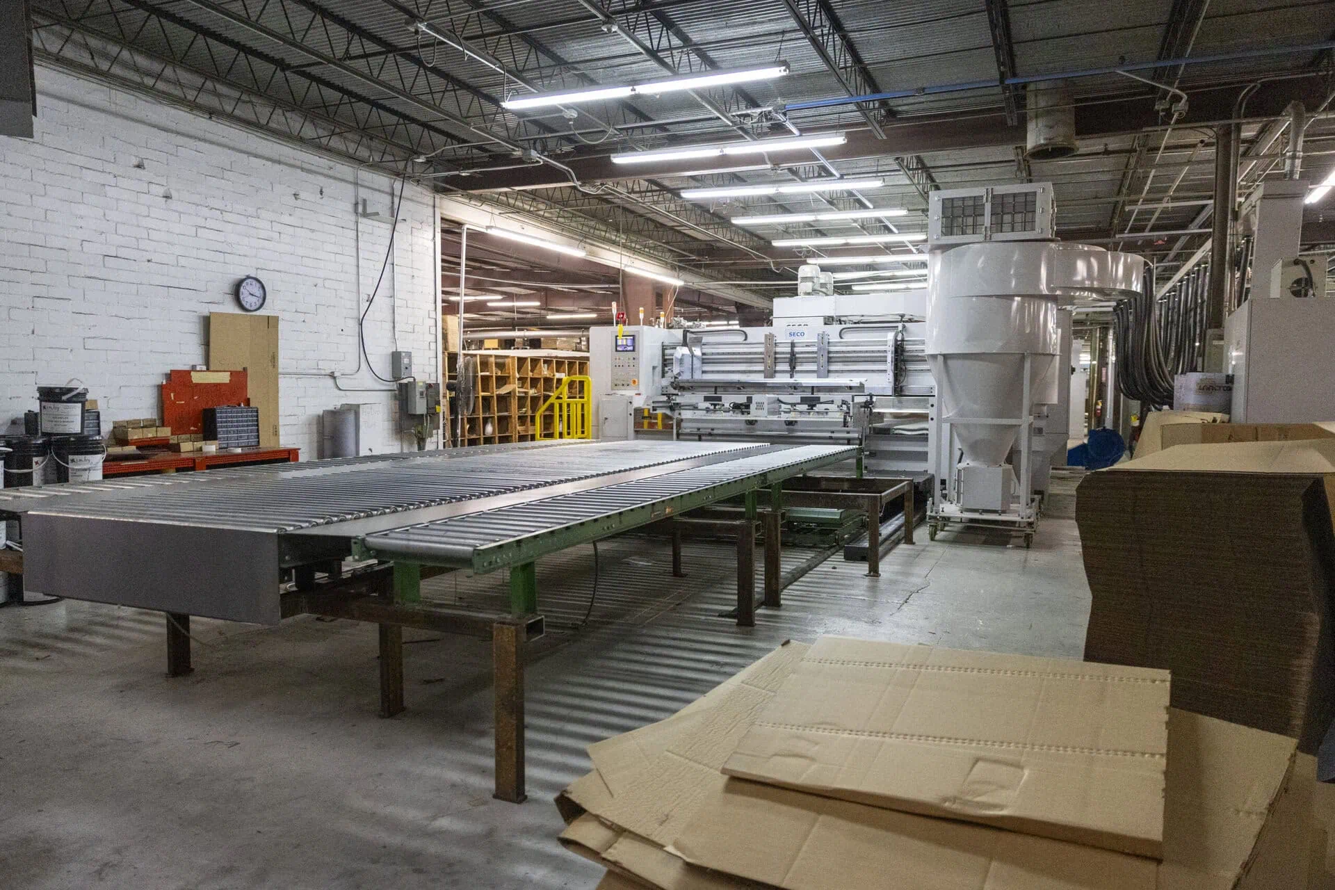 SECO machine for box production
