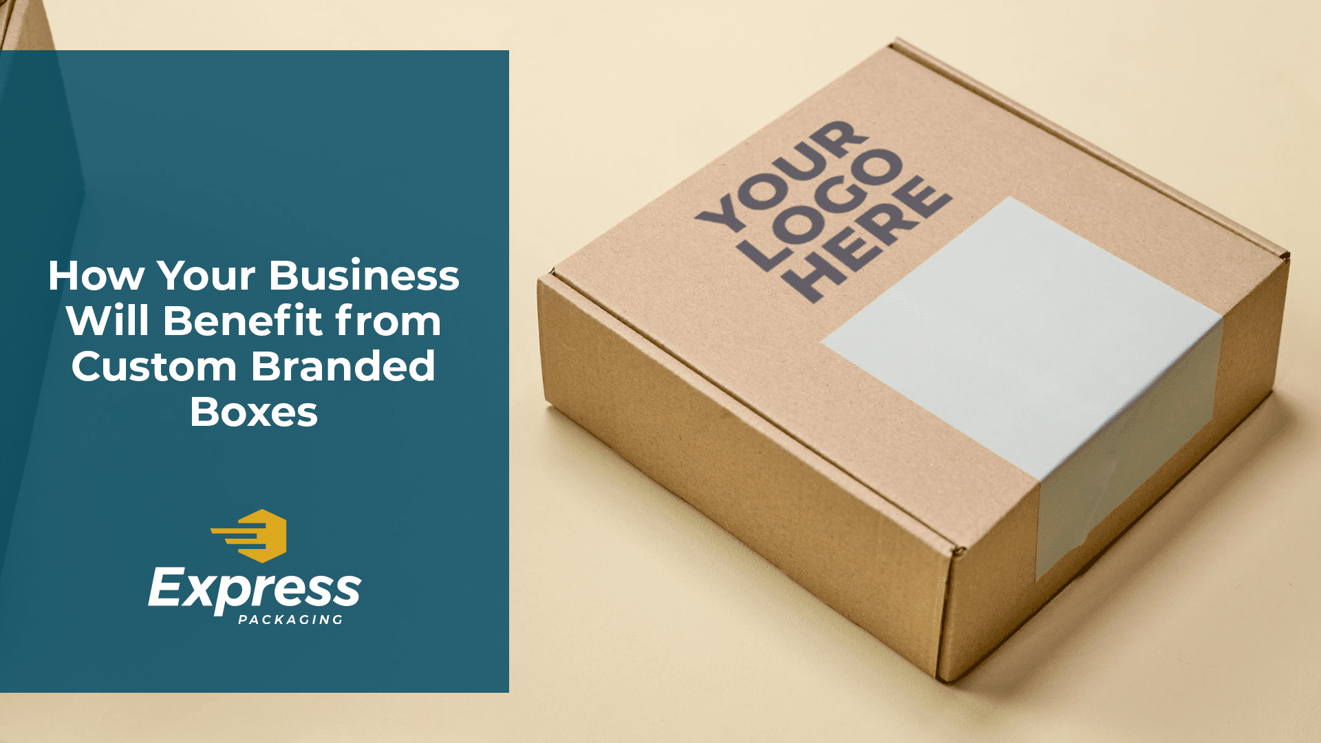 box with your logo here printed