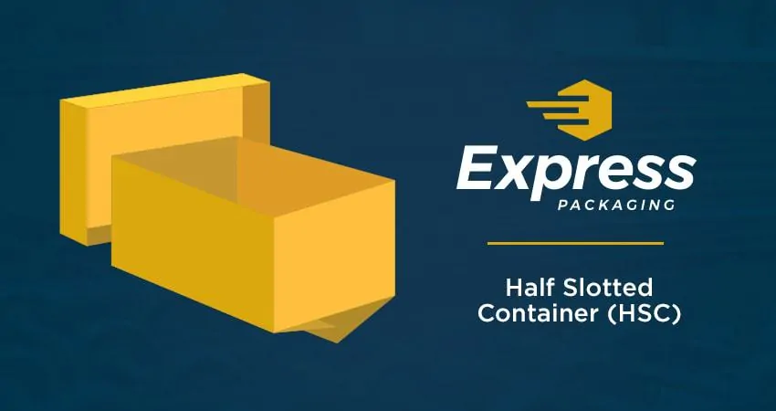 Half Slotted Container