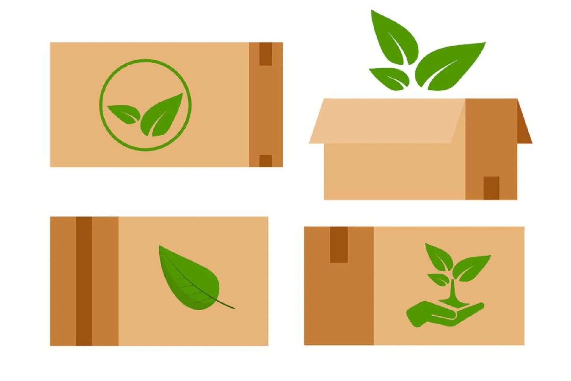 recyclable boxes