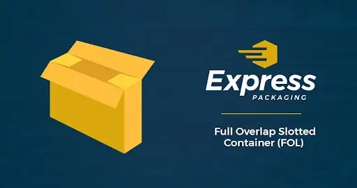 full overlap slotted container graphic